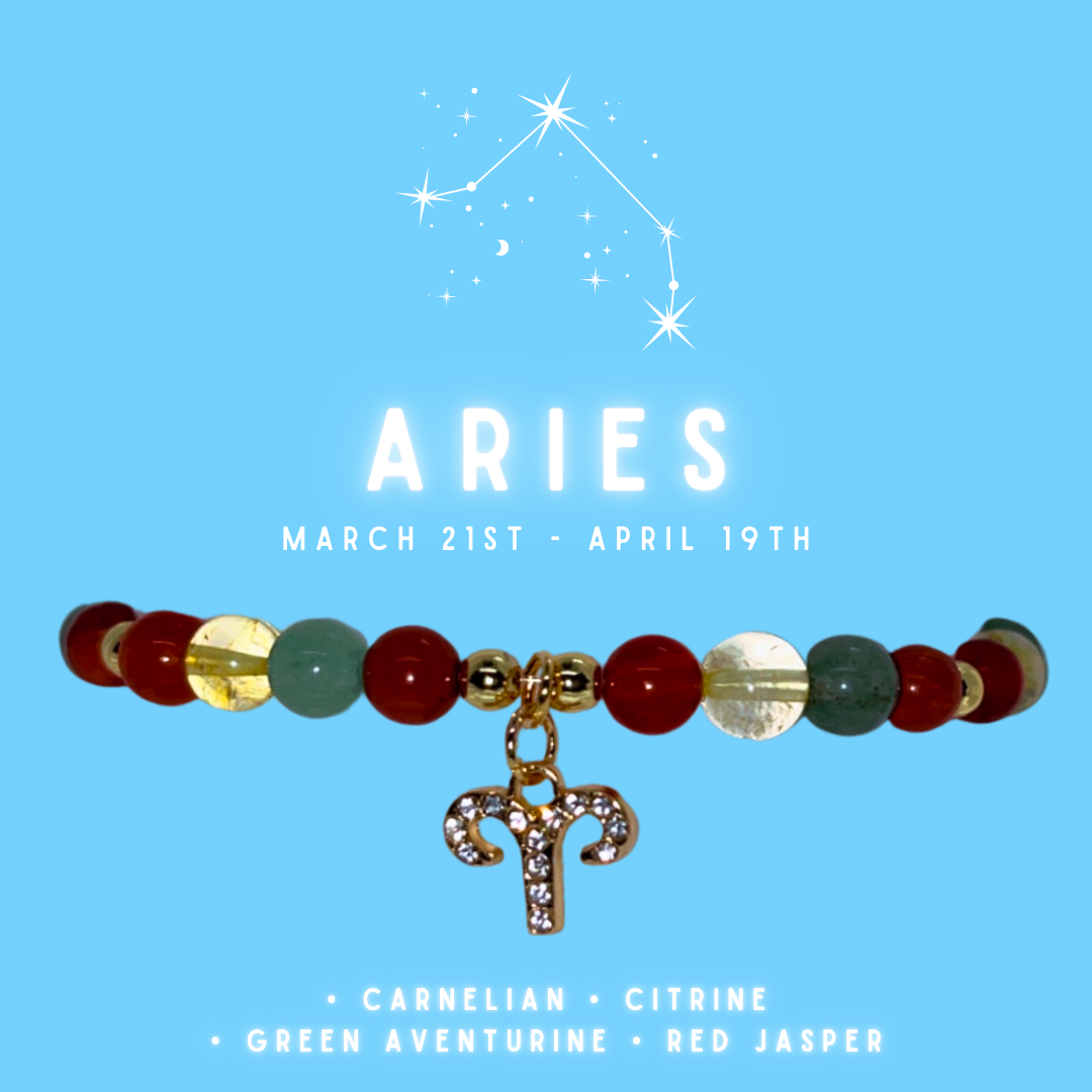 Zodiac Crystal Bracelet (Gold)