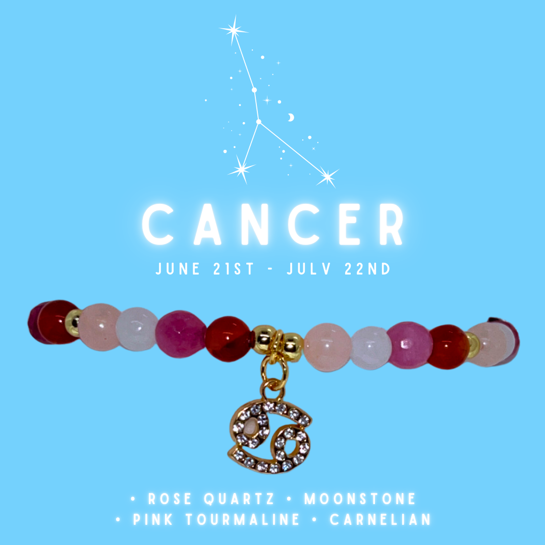 Zodiac Crystal Bracelet (Gold)