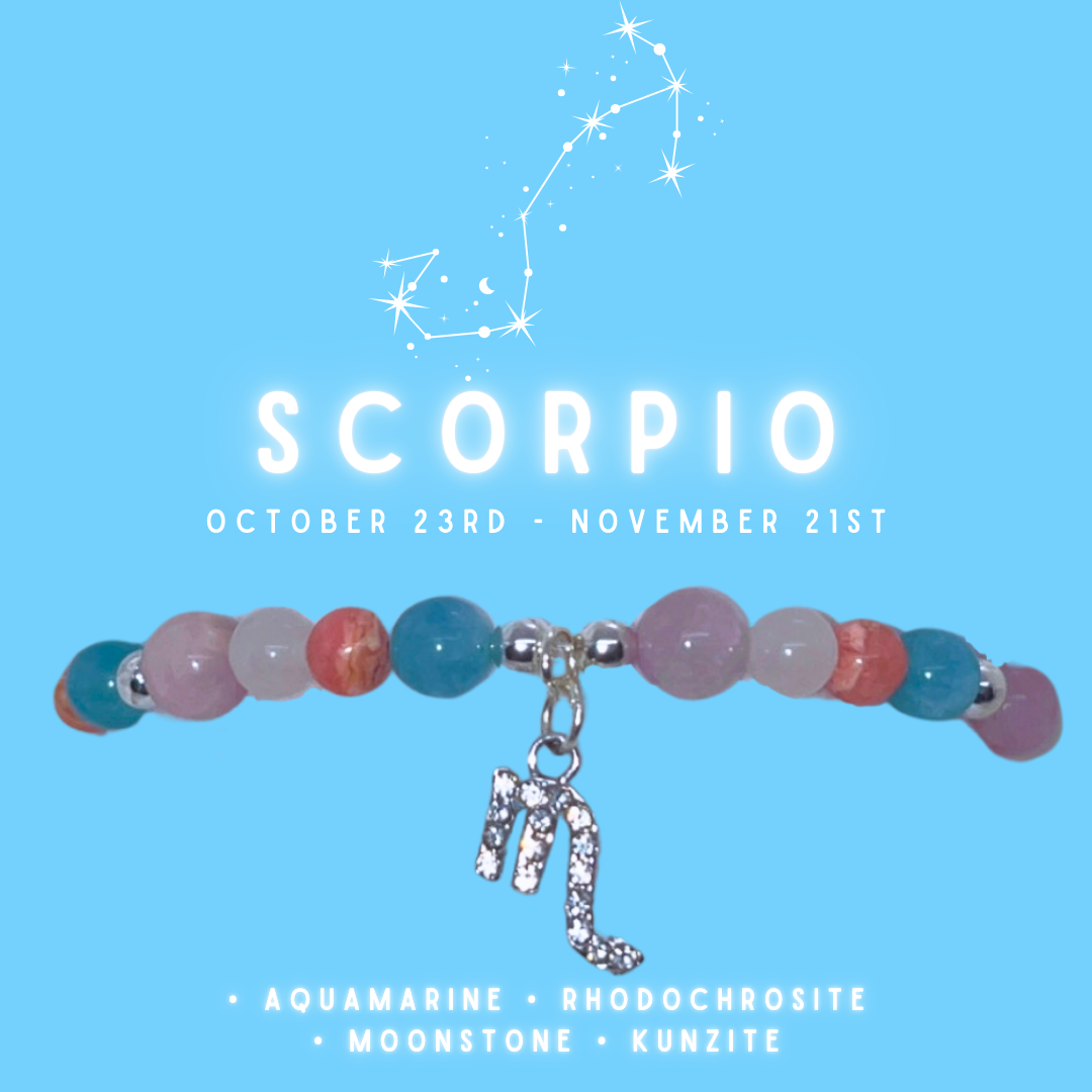 Zodiac Crystal Bracelet (Silver)