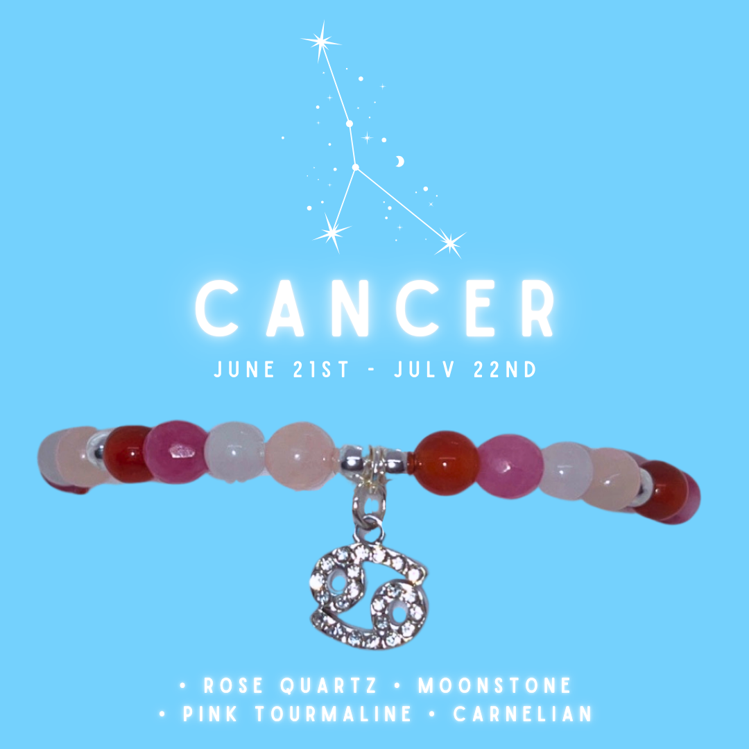 Zodiac Crystal Bracelet (Silver)