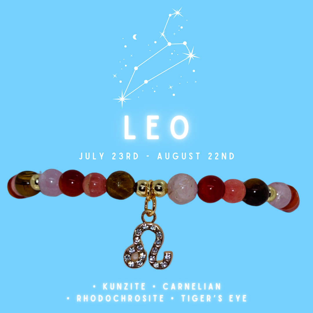 Zodiac Crystal Bracelet (Gold)