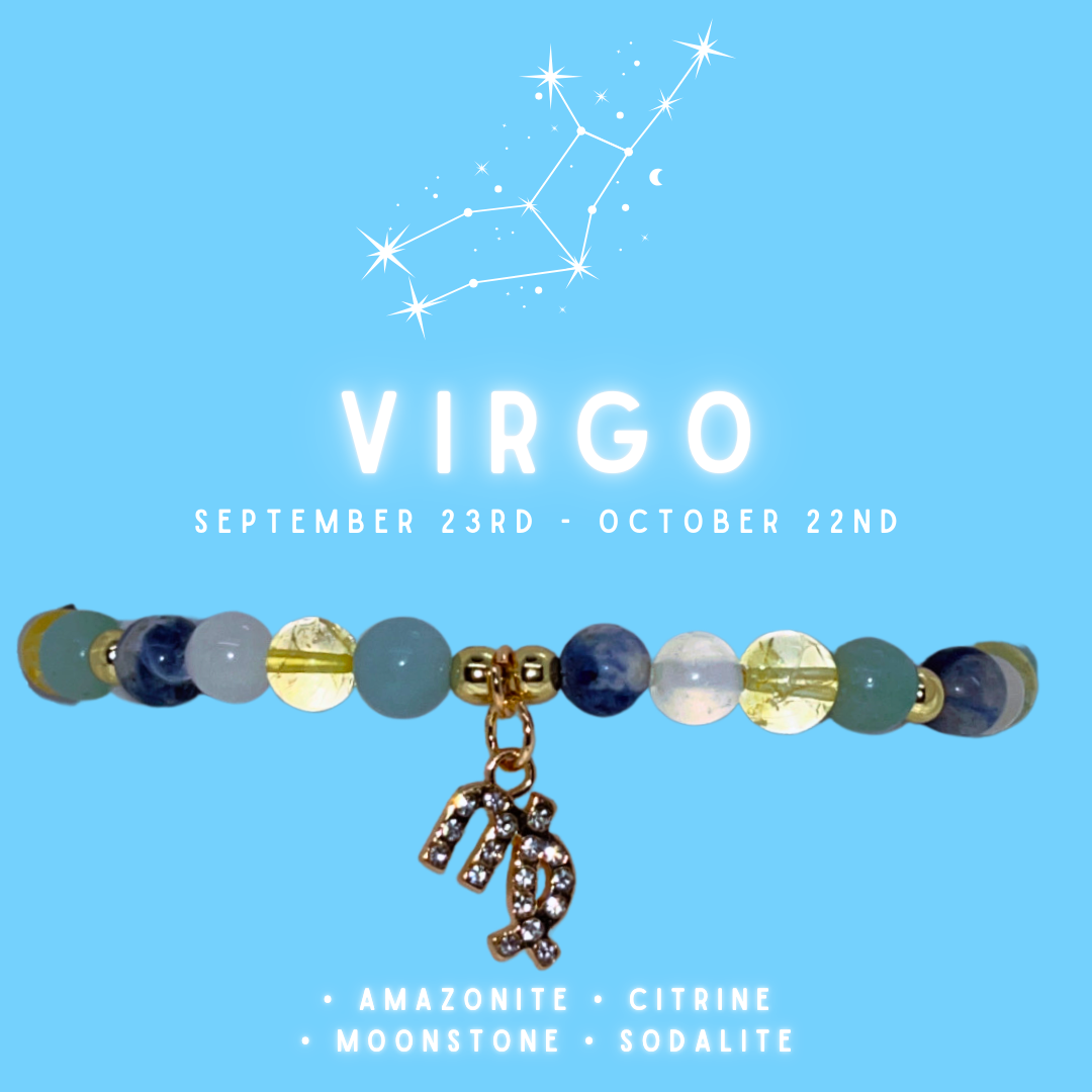 Zodiac Crystal Bracelet (Gold)