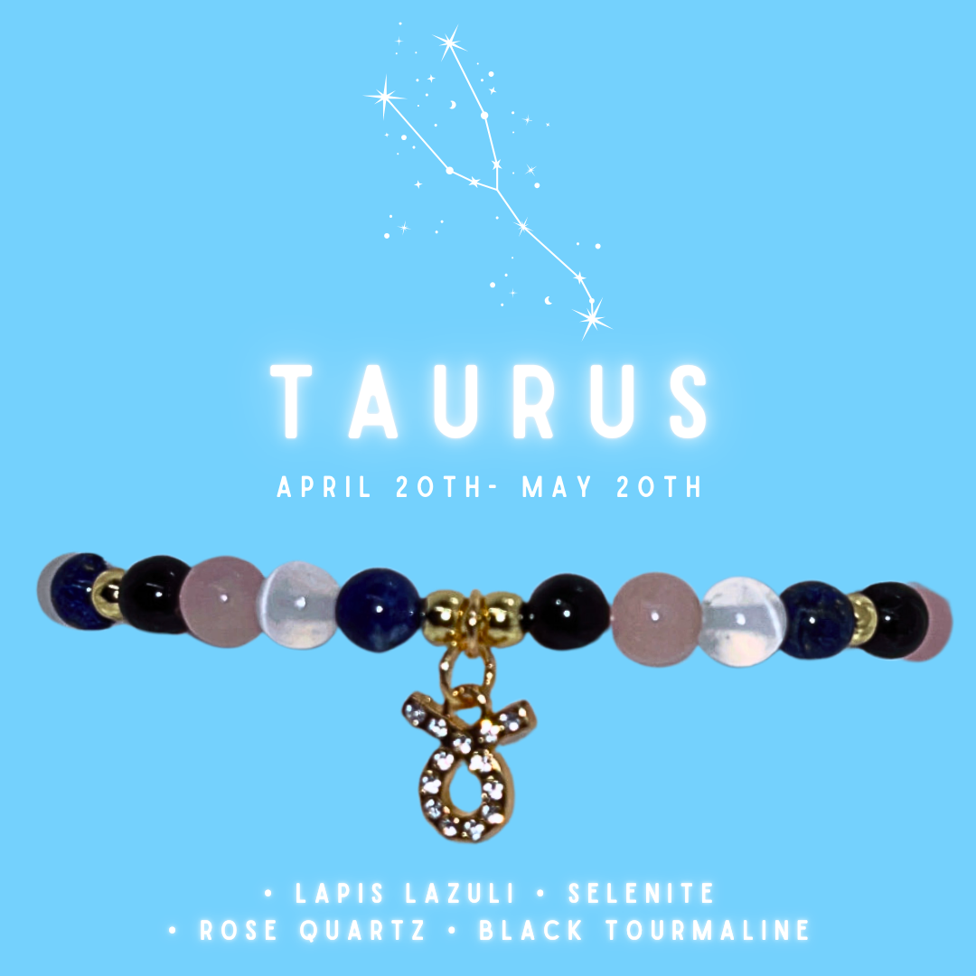 Zodiac Crystal Bracelet (Gold)