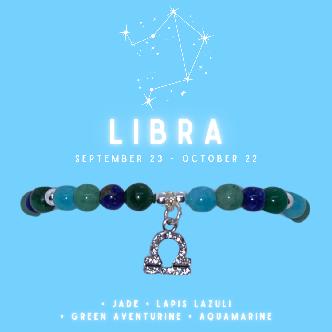 Zodiac Crystal Bracelet (Silver)