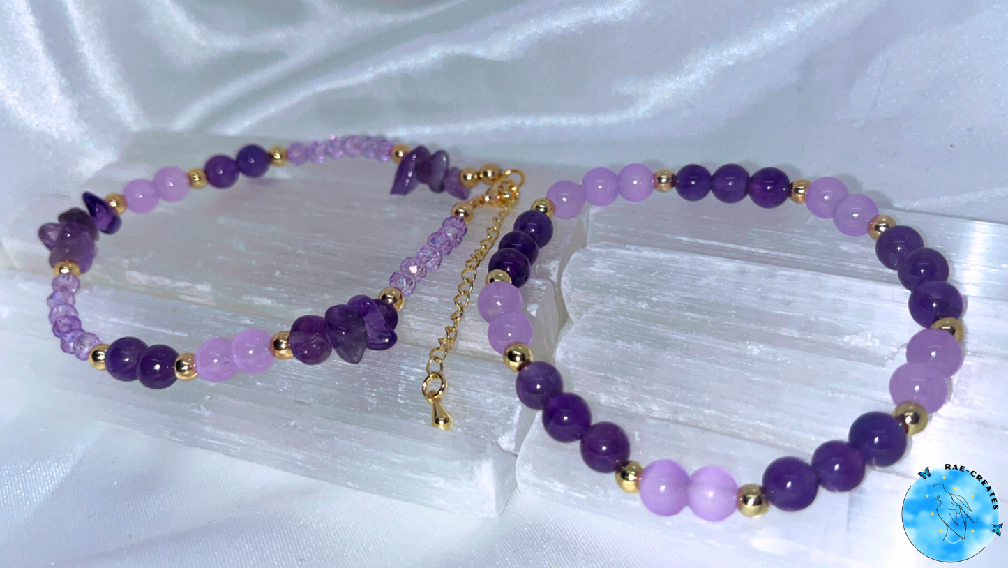 Matching Anklet & Bracelet (Custom)