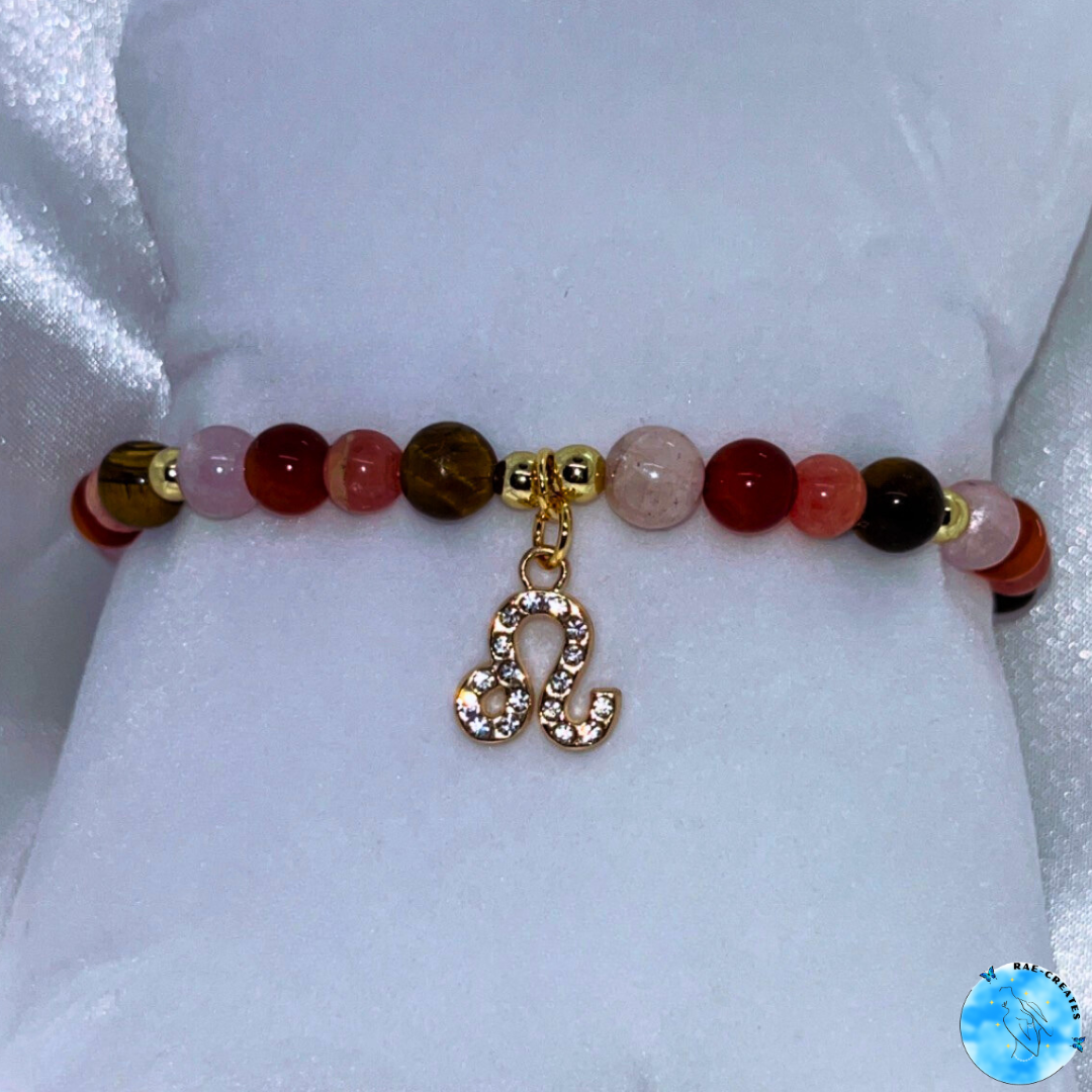 Zodiac Crystal Bracelet (Gold)