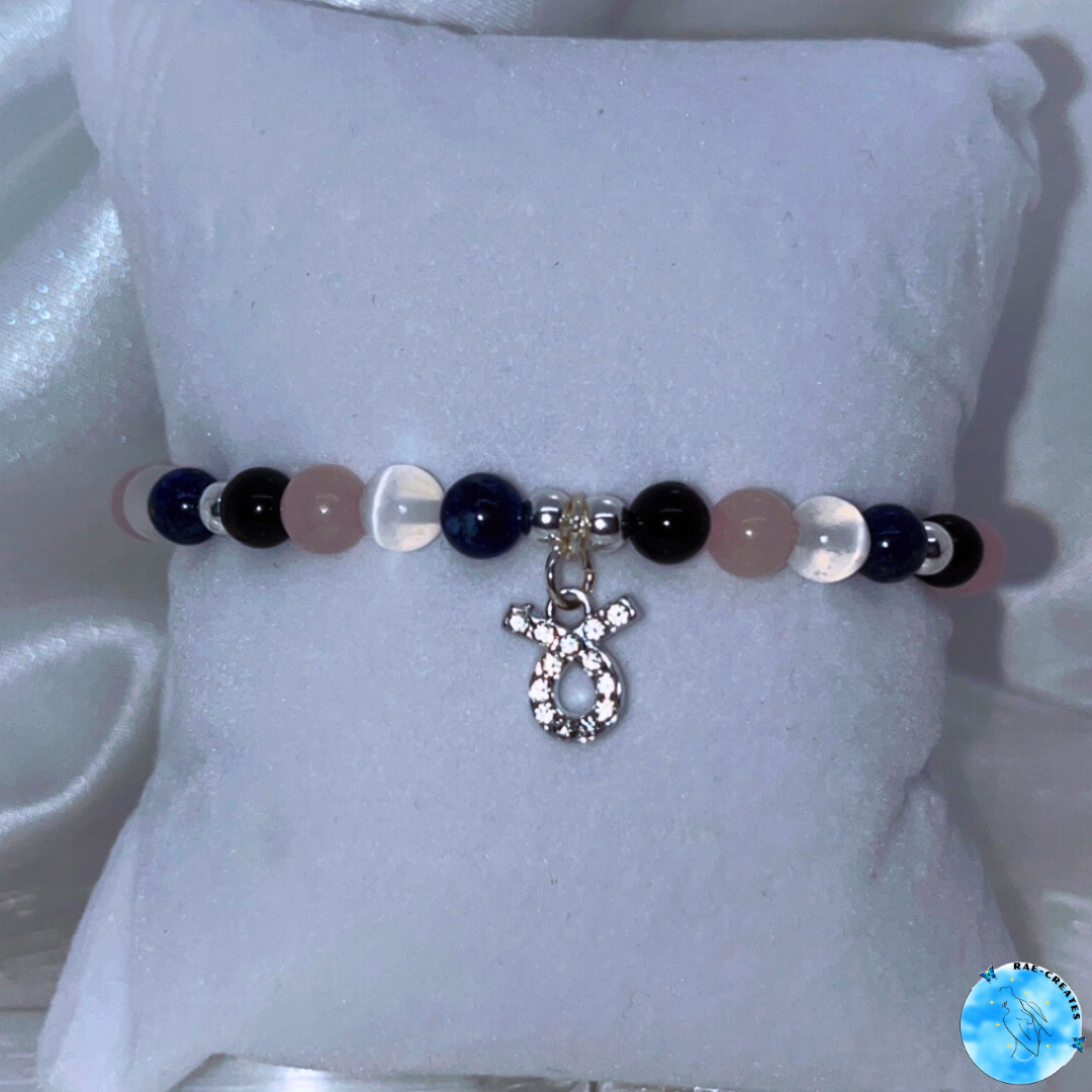 Zodiac Crystal Bracelet (Silver)
