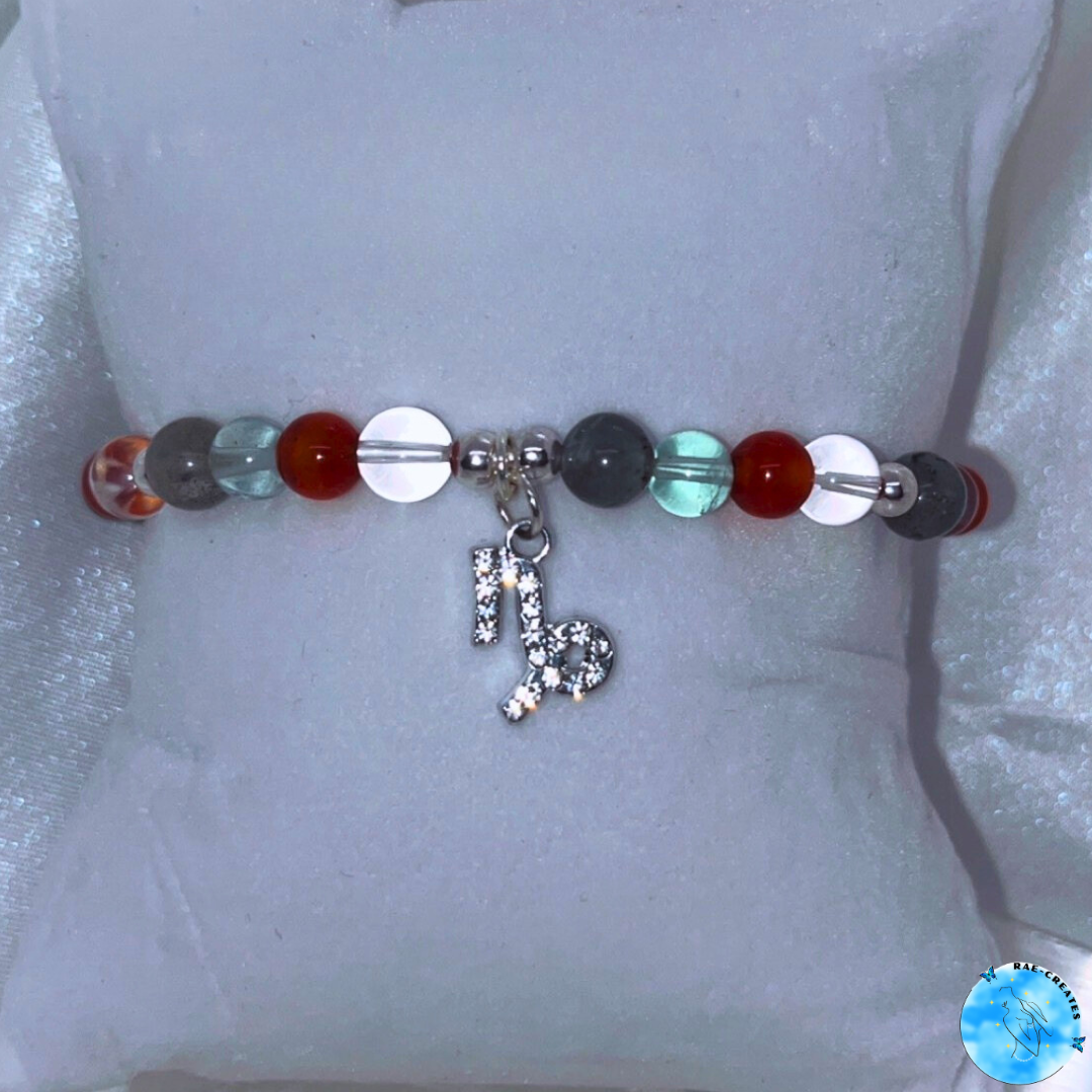Zodiac Crystal Bracelet (Silver)