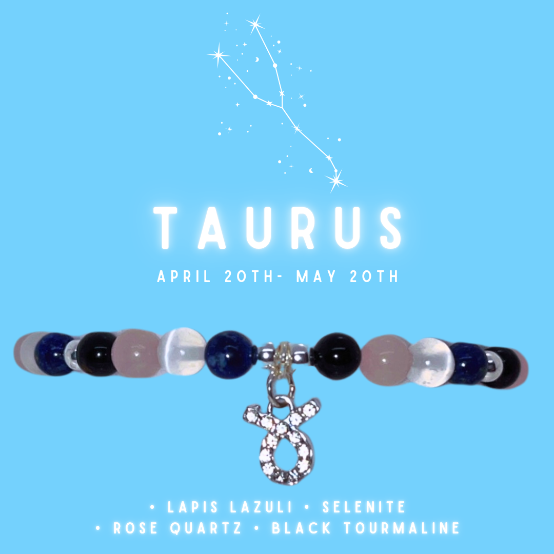 Zodiac Crystal Bracelet (Silver)