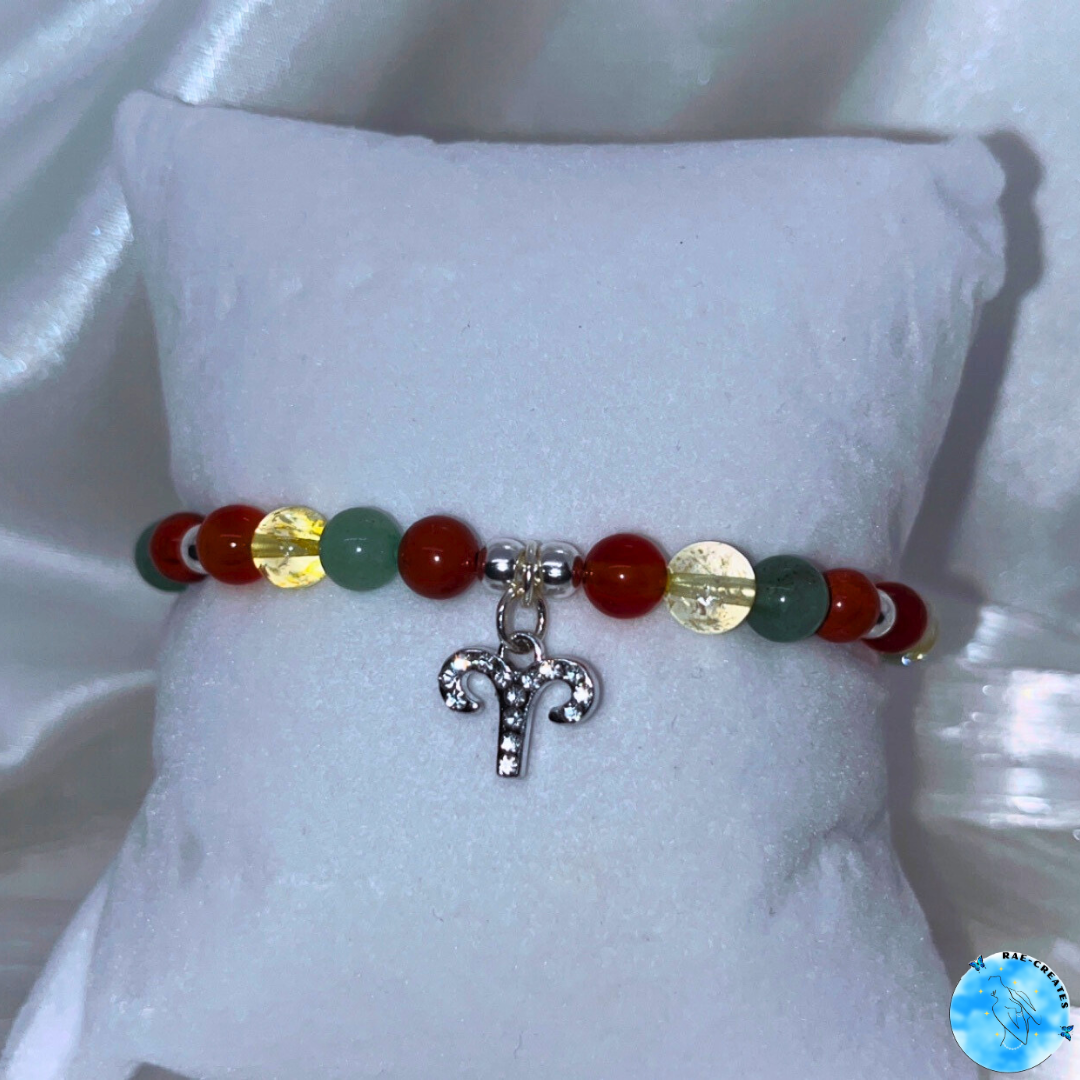 Zodiac Crystal Bracelet (Silver)