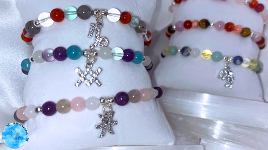 Zodiac Crystal Bracelet (Silver)