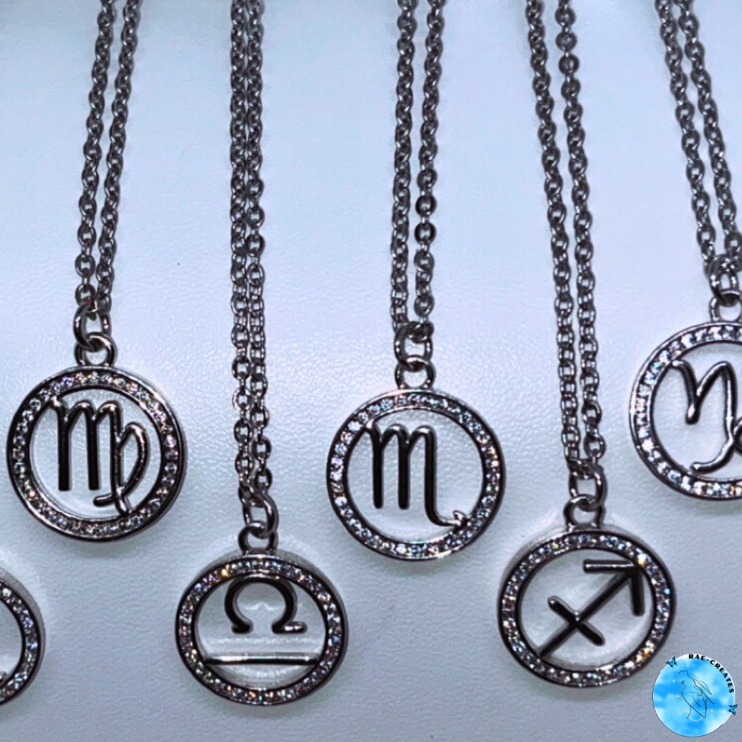 Zodiac Symbol Necklace (Silver)