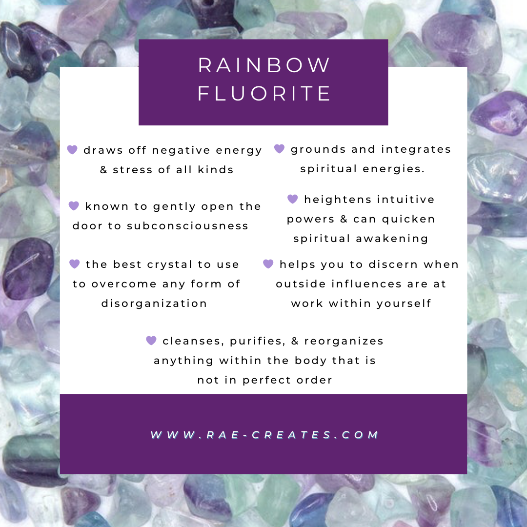 Rainbow Fluorite Bracelet