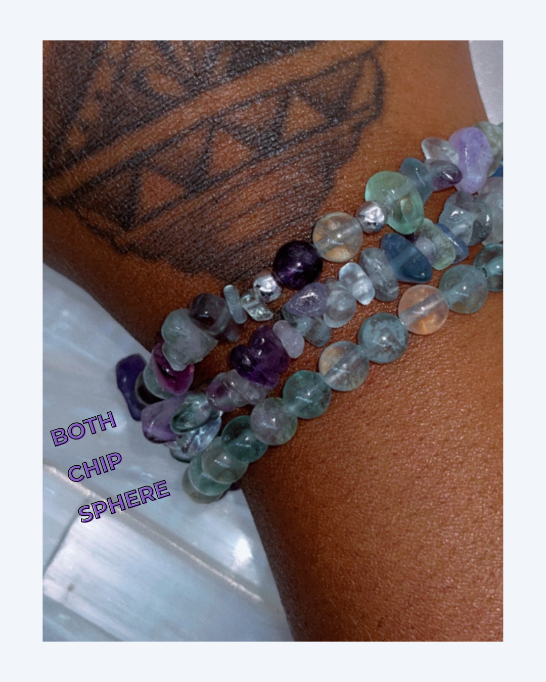 Rainbow Fluorite Bracelet