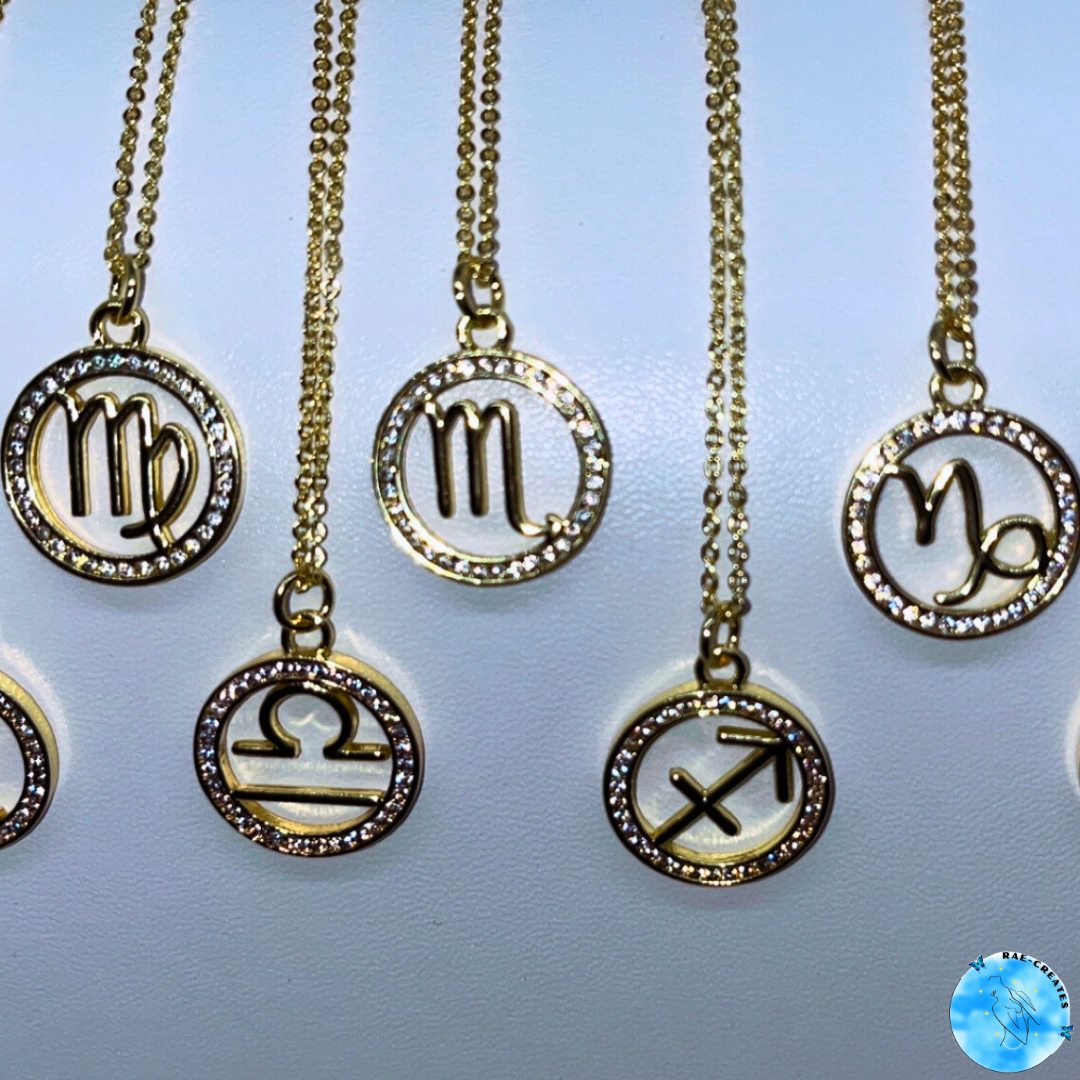 Zodiac Symbol Necklace (Gold)