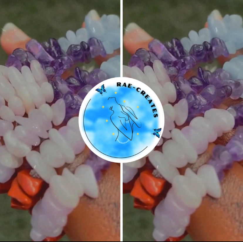 Chakra Crystal Anklet