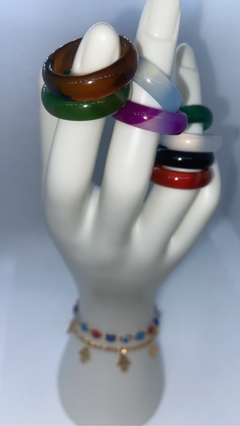 Agate Ring Band