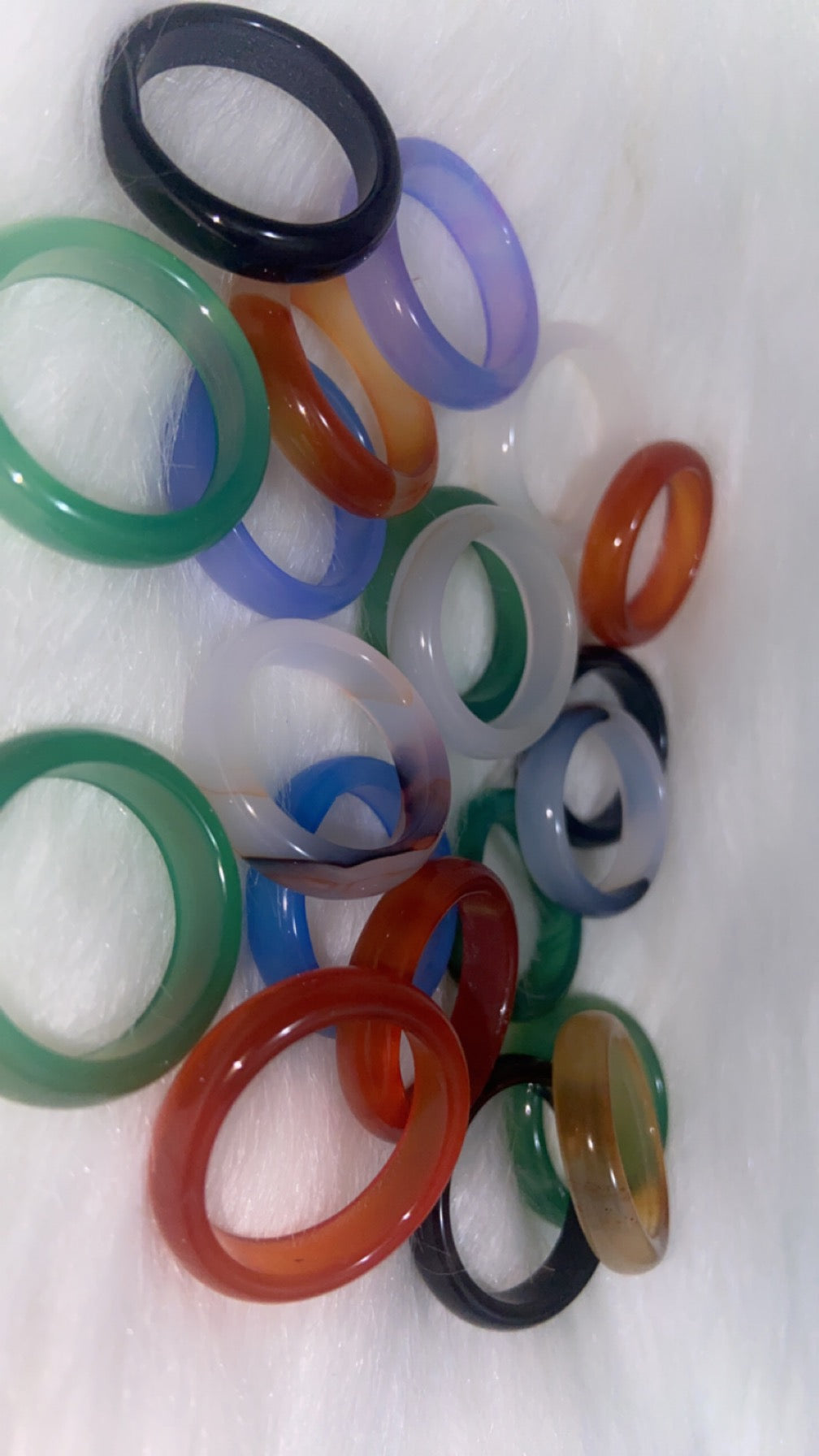 Agate Ring Band