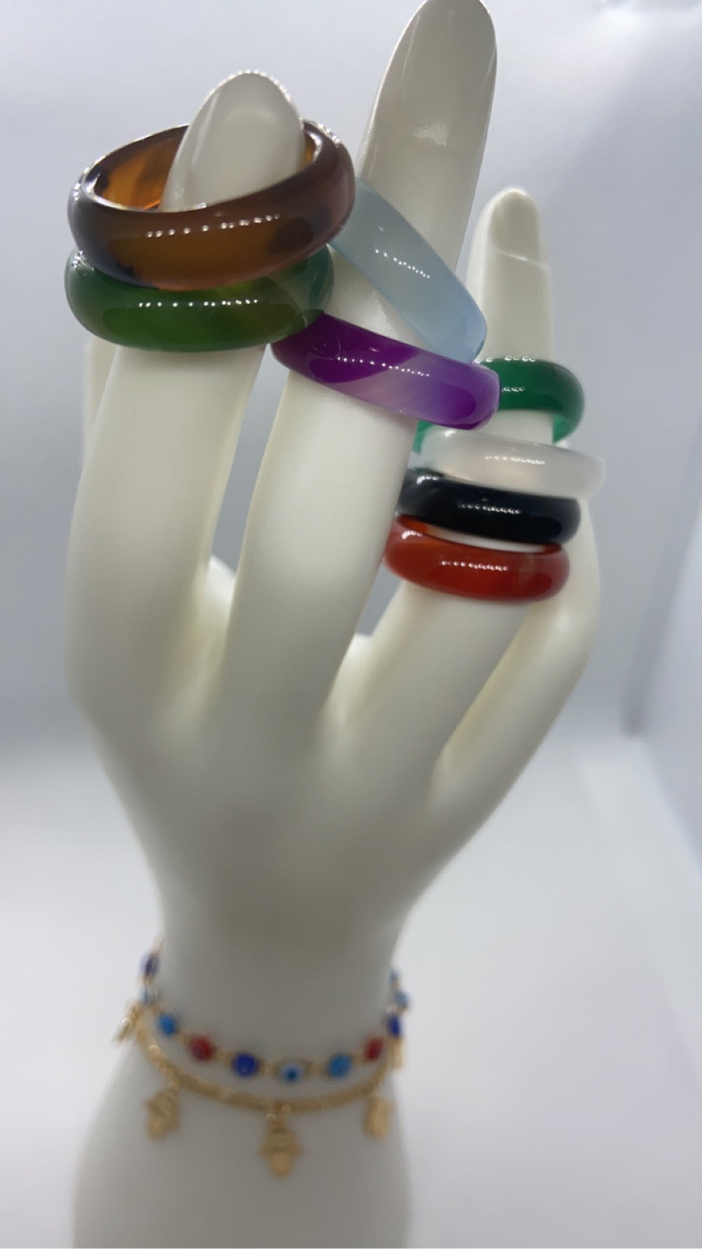 Agate Ring Band