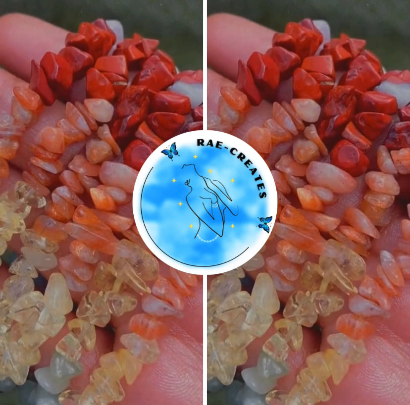 Chakra Crystal Anklet